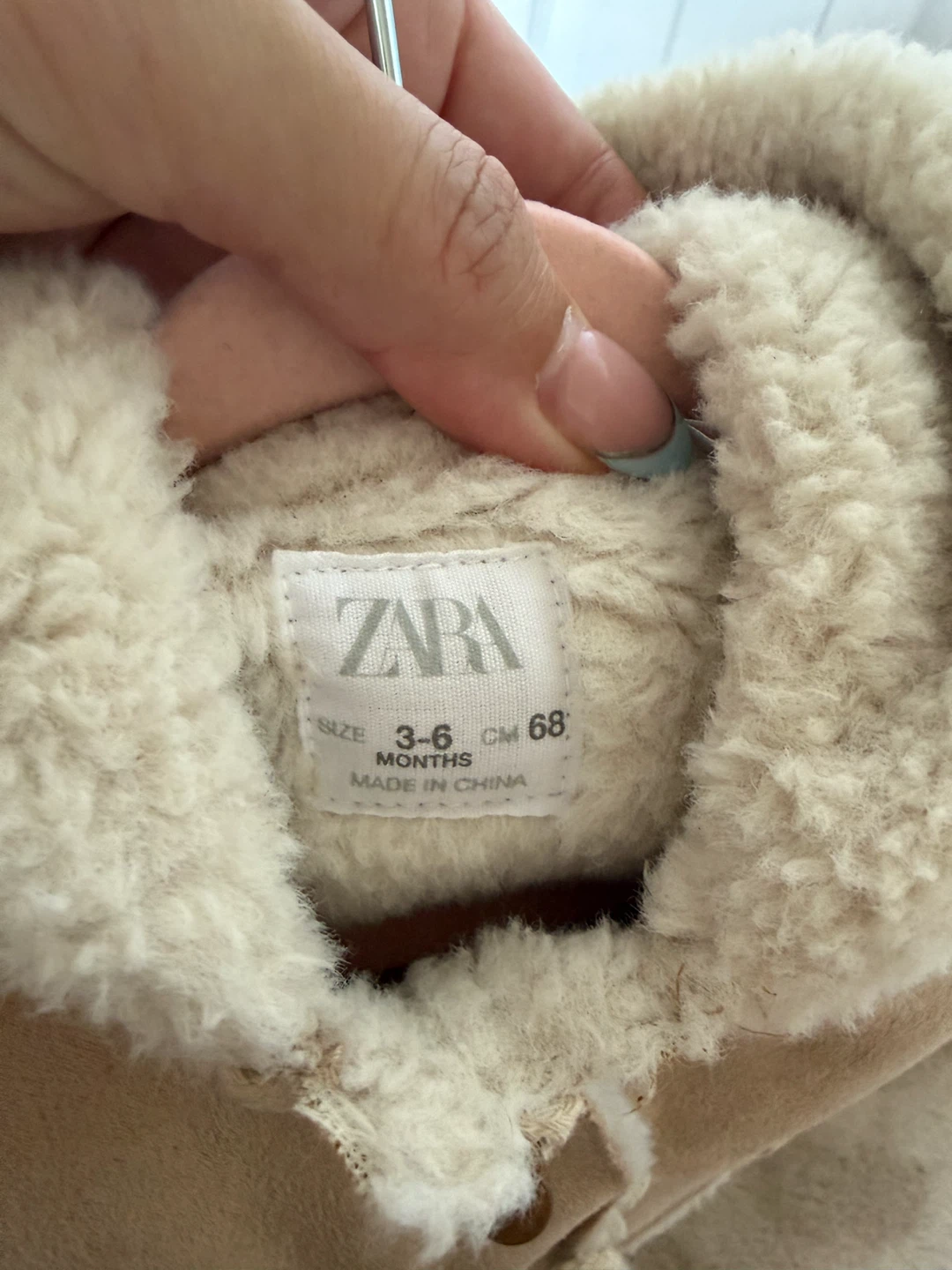 Zara Baby Winter Coat - 3-6 Months - photo 3