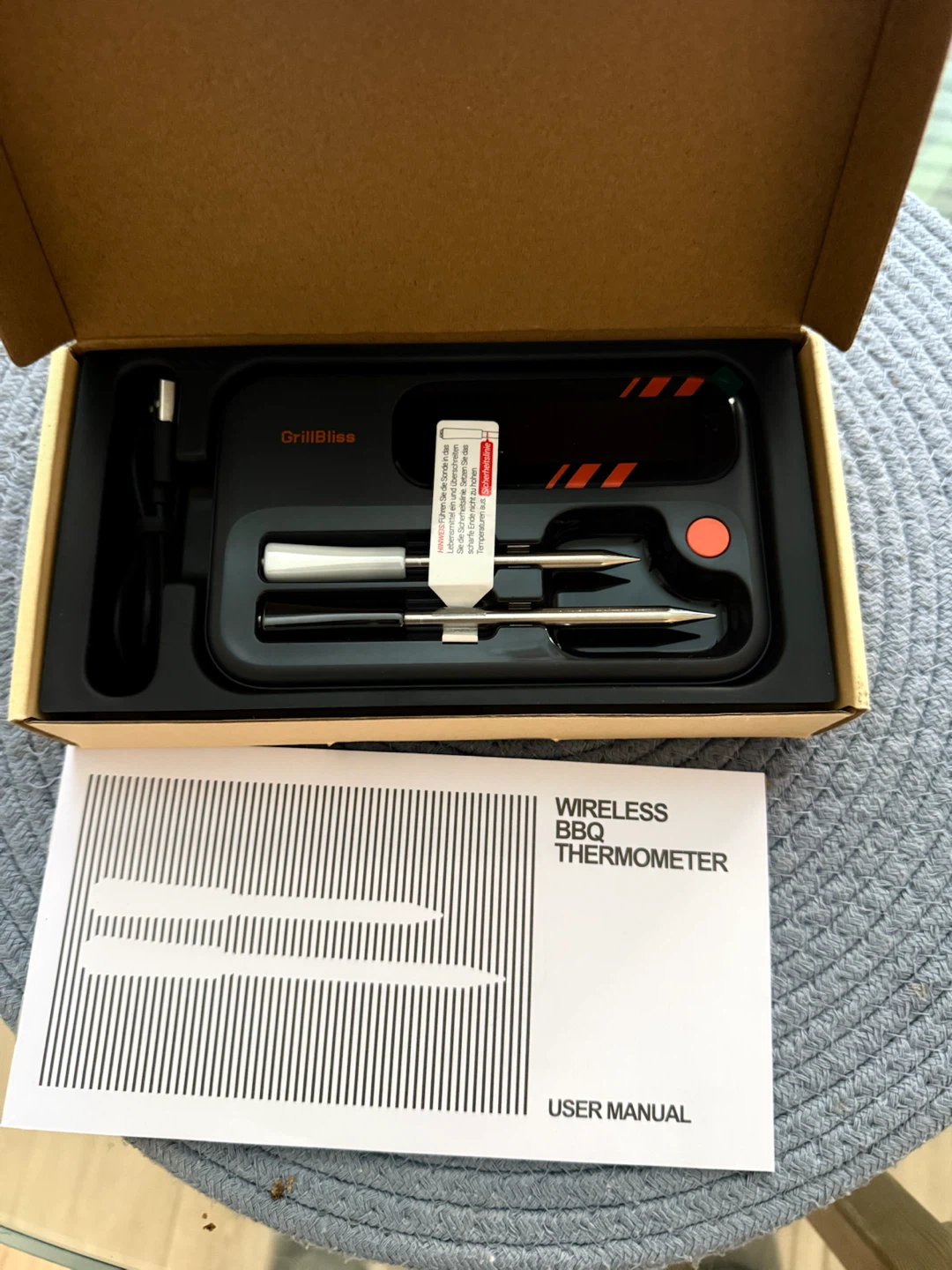 GrillBliss GB12 Wireless BBQ Meat Thermometer