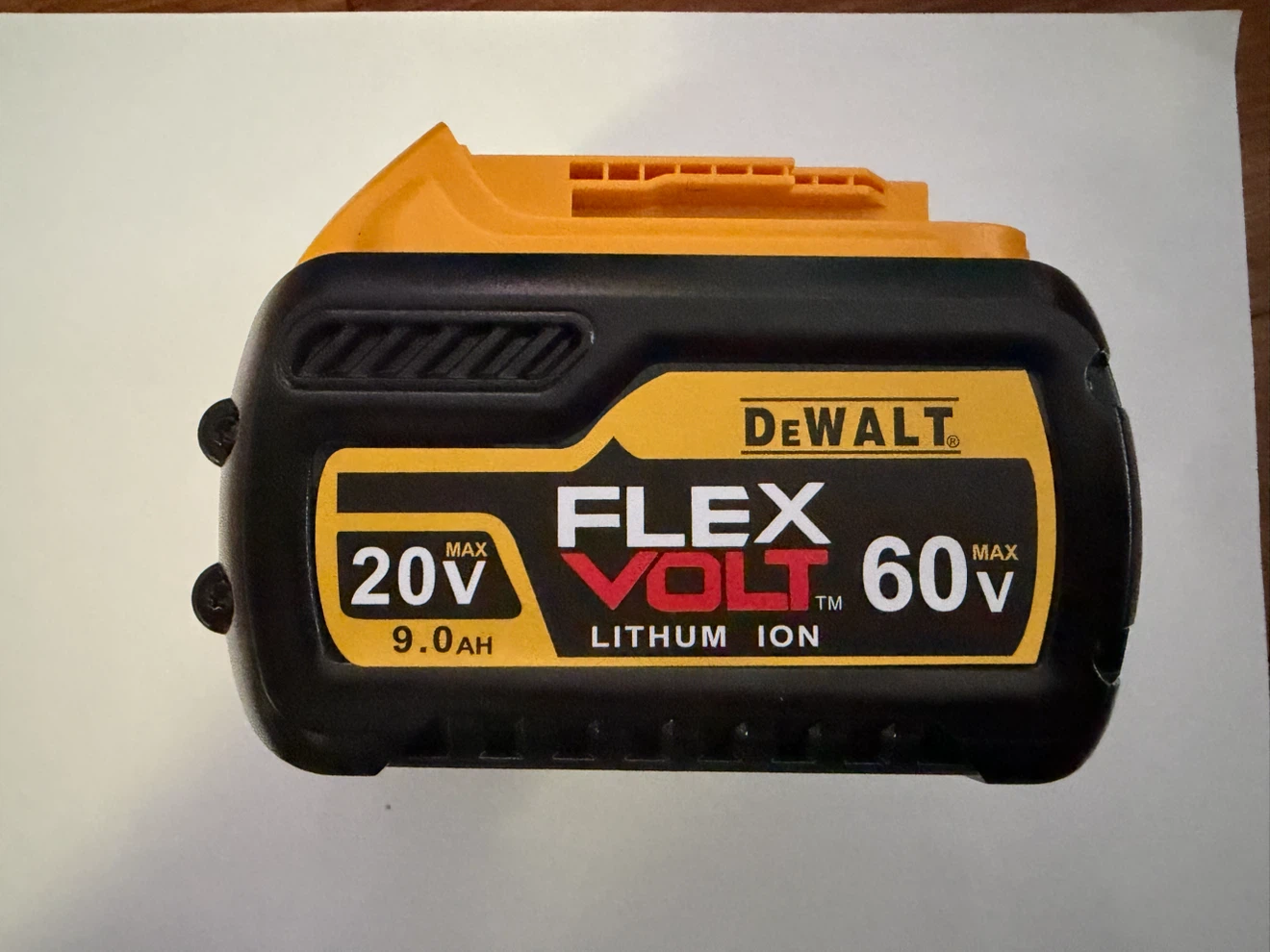 DEWALT FLEXVOLT 60V MAX 9.0Ah Battery