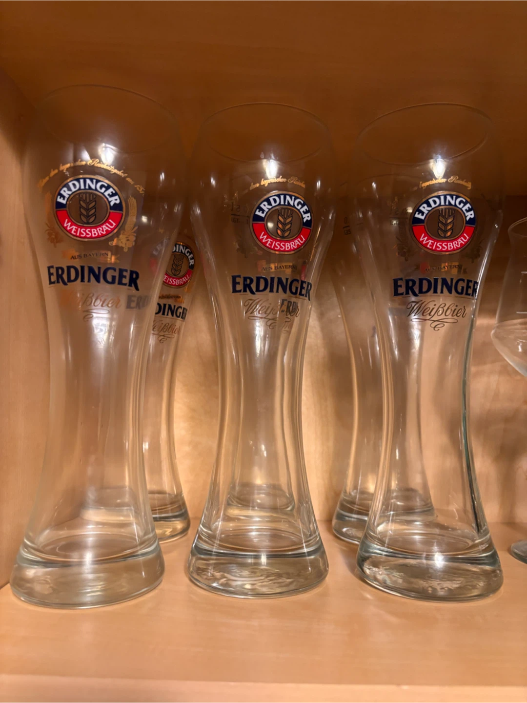 Erdinger Weissbräu Beer Glasses – Set of 6 - photo 2