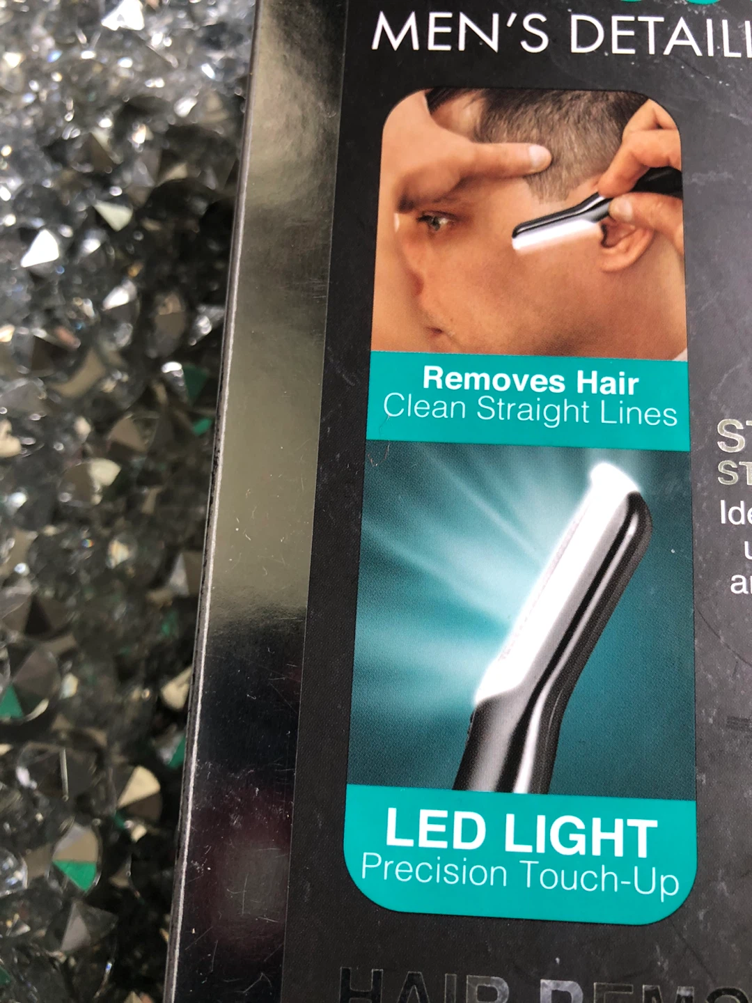 NEW COBY Men's LED Touch-Up Detailing Tool with Extra Blades - photo 5