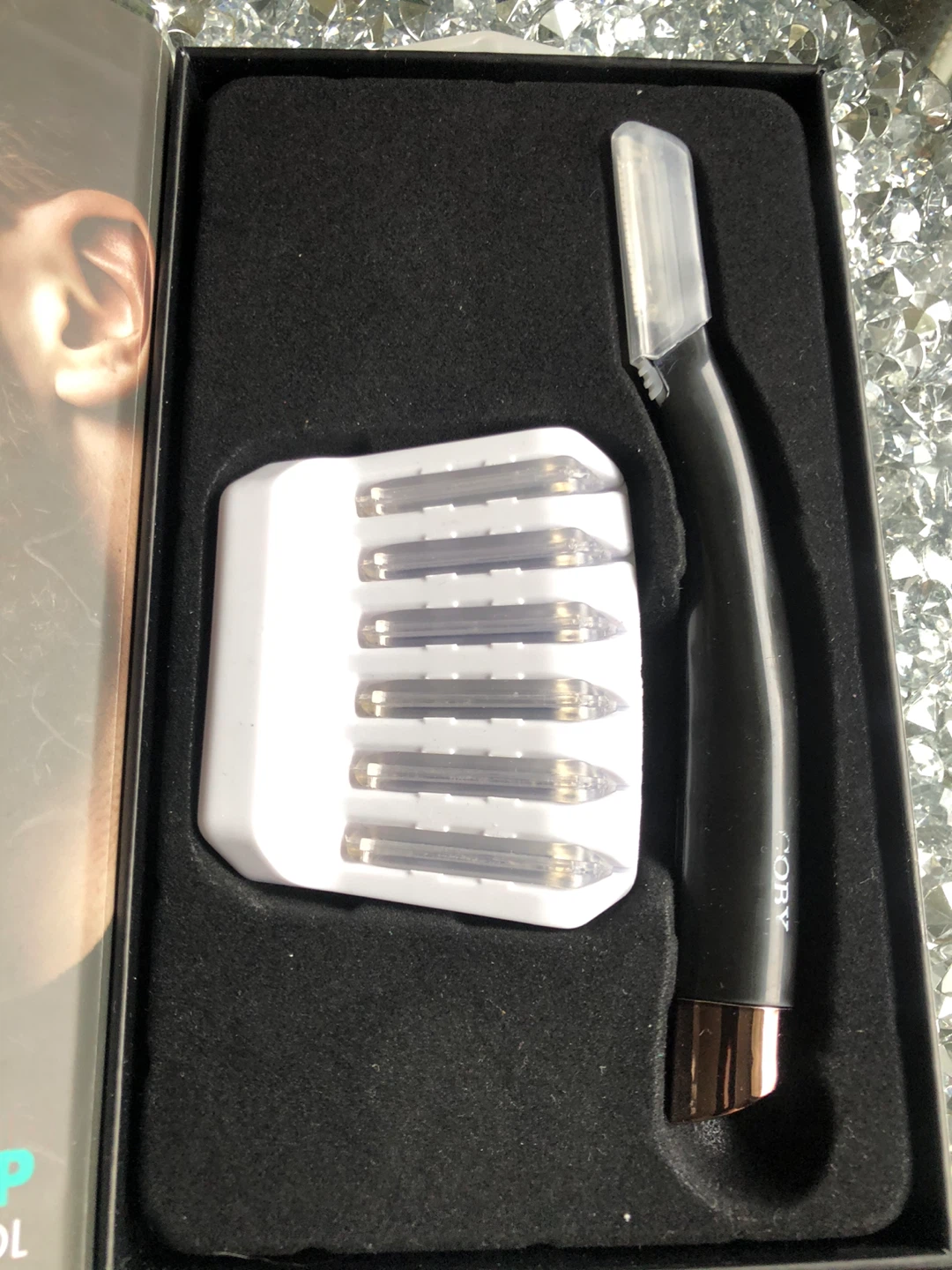 NEW COBY Men's LED Touch-Up Detailing Tool with Extra Blades - photo 3