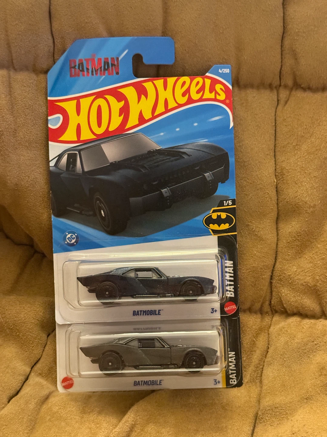 Hot Wheels Batman Batmobile Toy Car lot of 2