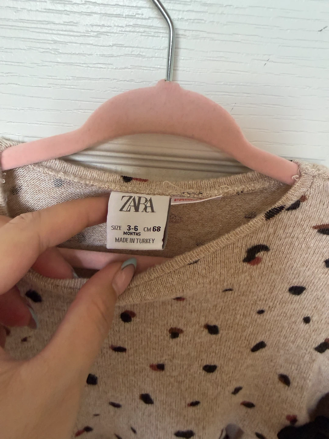ZARA Baby Girls Dress Size 3-6 Months - photo 2