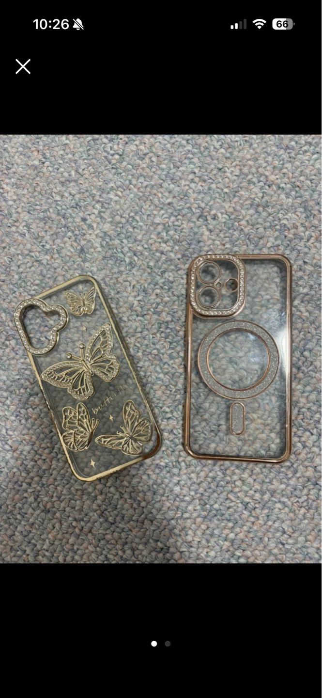 iPhone 16Case with Butterflies and MagSafe
