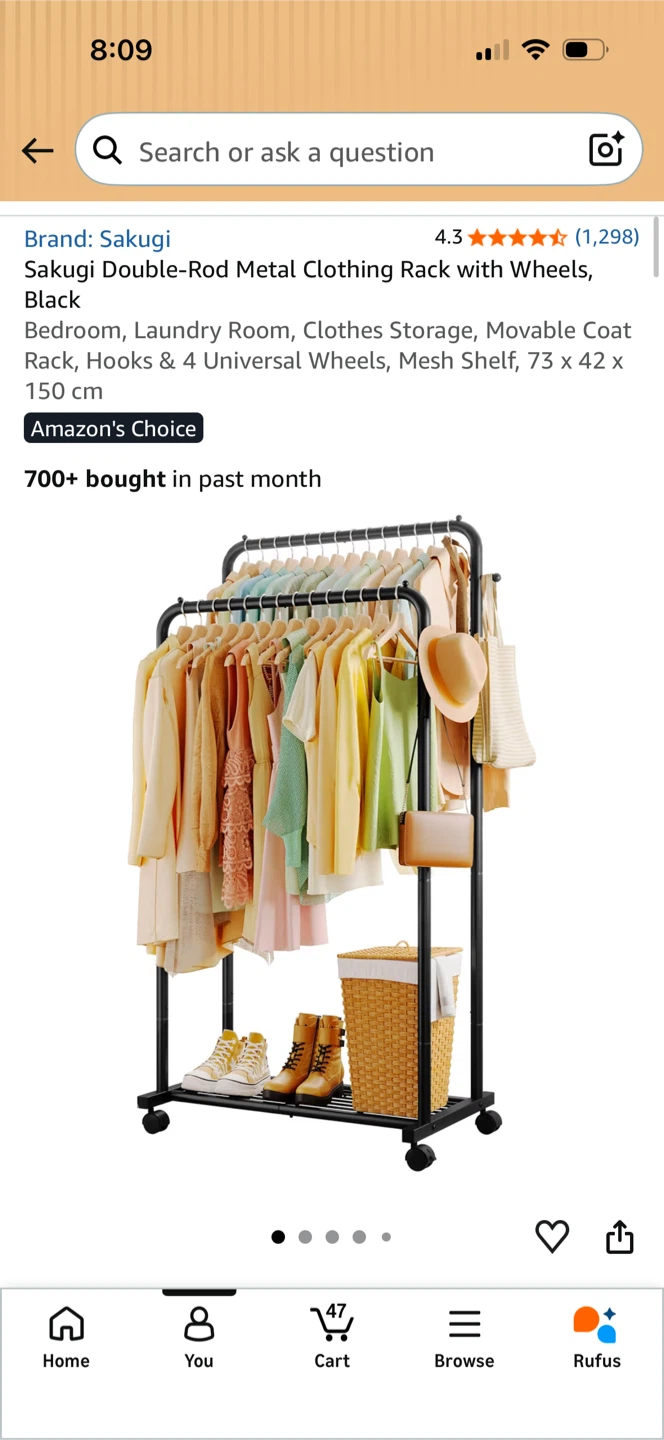 Clothing organizer and shoe rack - photo 2