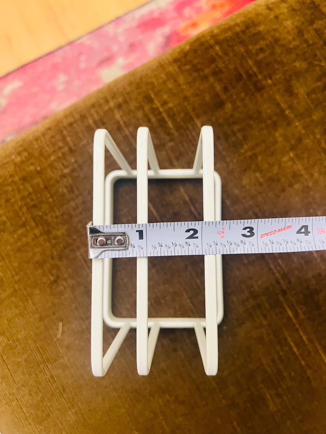 White Metal Pot Lid Holder or mini file holder - photo 5