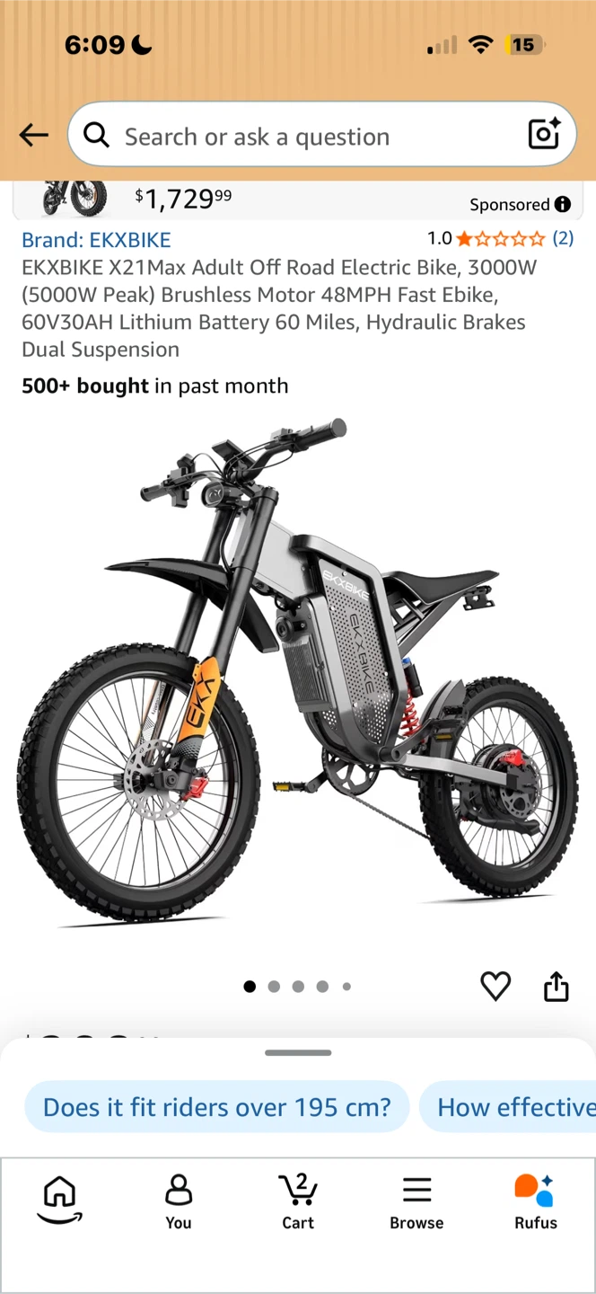 Trying to get money for a E bike
