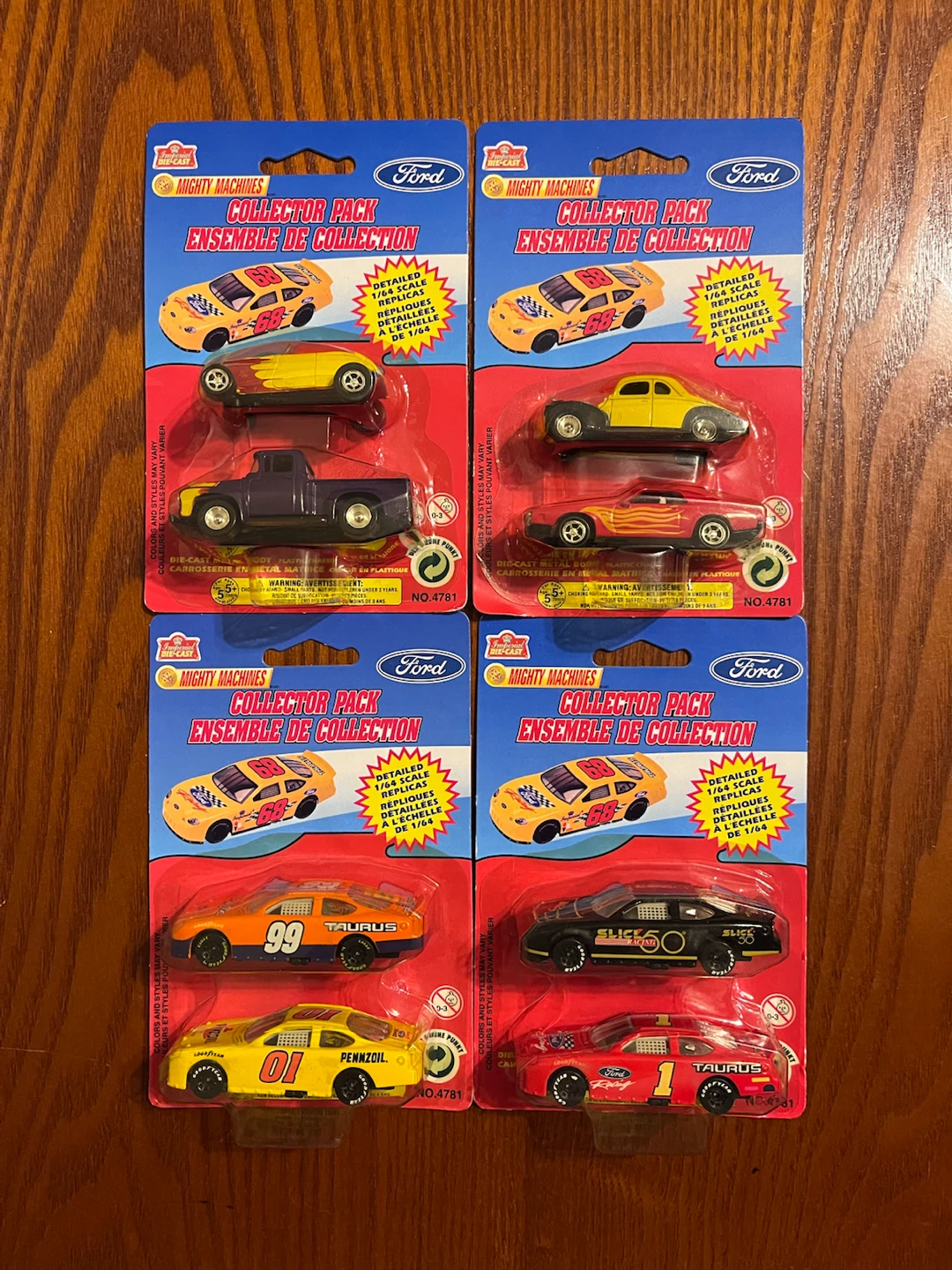 VINTAGE IMPERIAL MIGHTY MACHINES COLLECTOR PACK