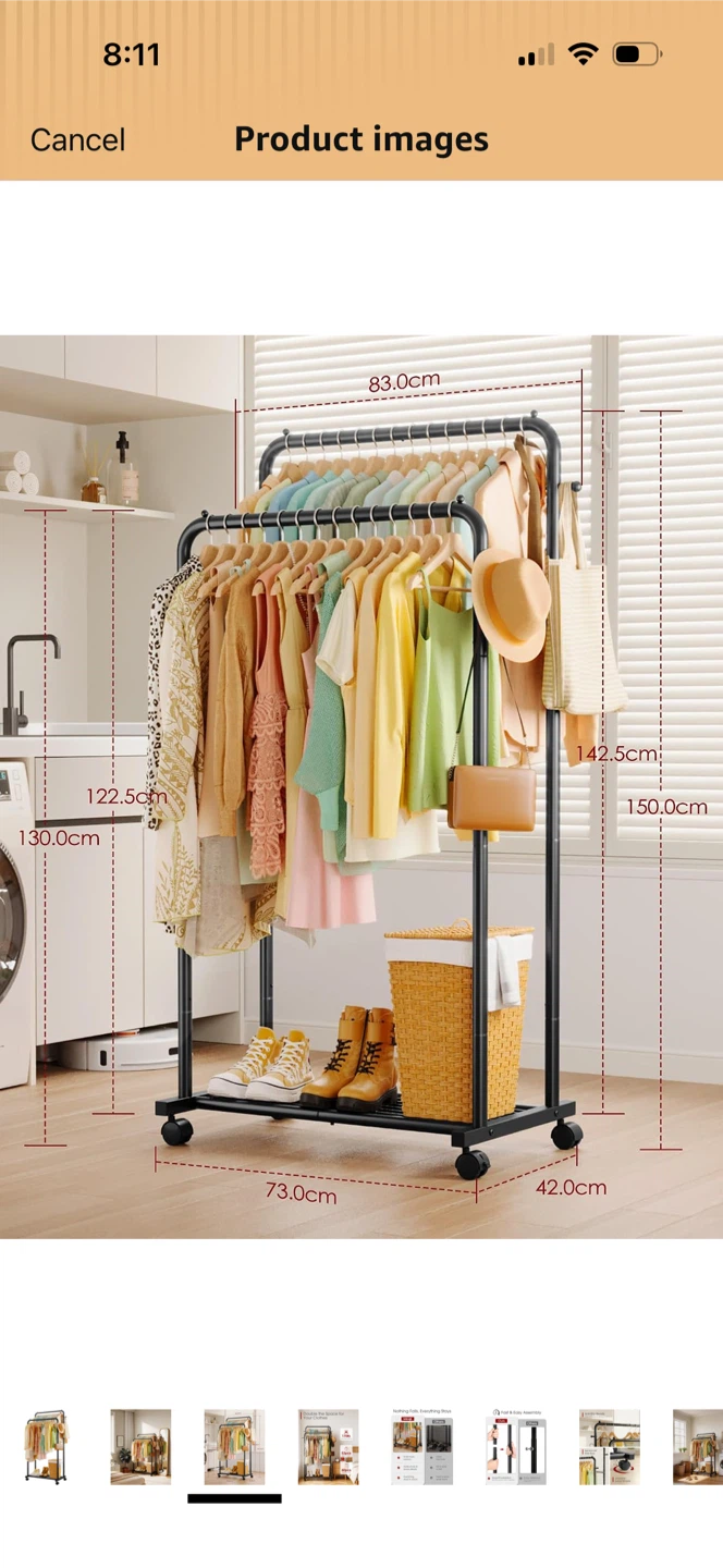 Clothing organizer and shoe rack - photo 3