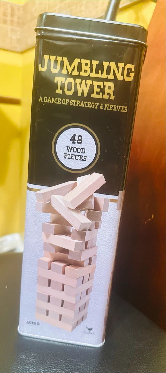 Jumbling Tower 48 Wood Pieces Game