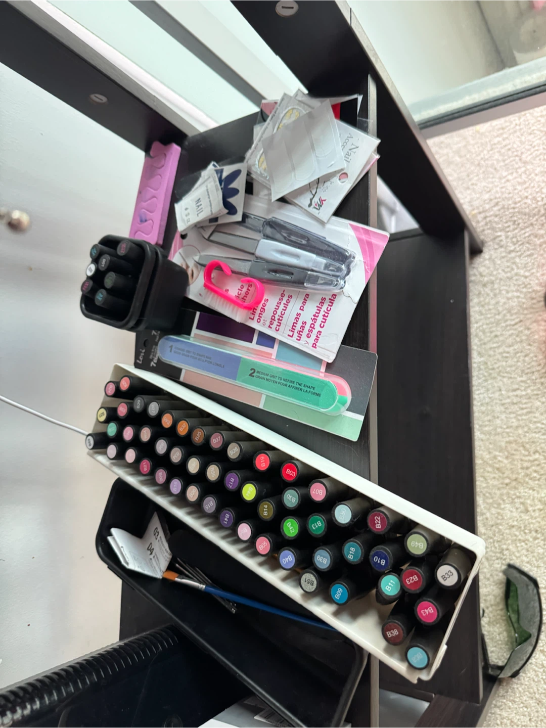 JOOSONE UV LED Nail Lamp & 60 Bottle Nail Polish Kit - photo 5