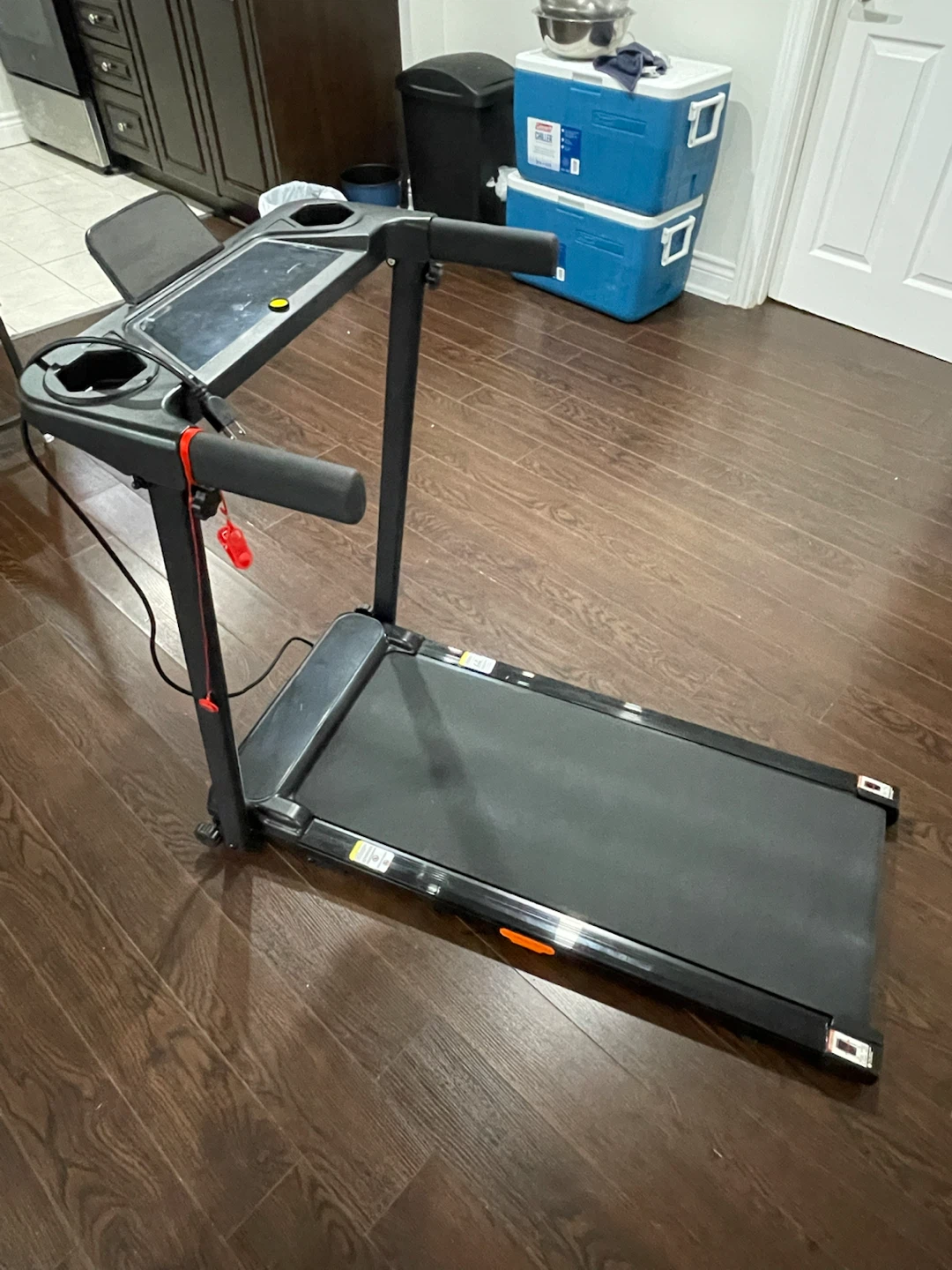 Folding Electric Treadmill with 16% Incline - photo 2