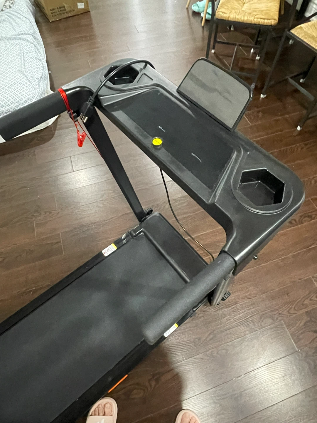 Folding Electric Treadmill with 16% Incline - photo 3