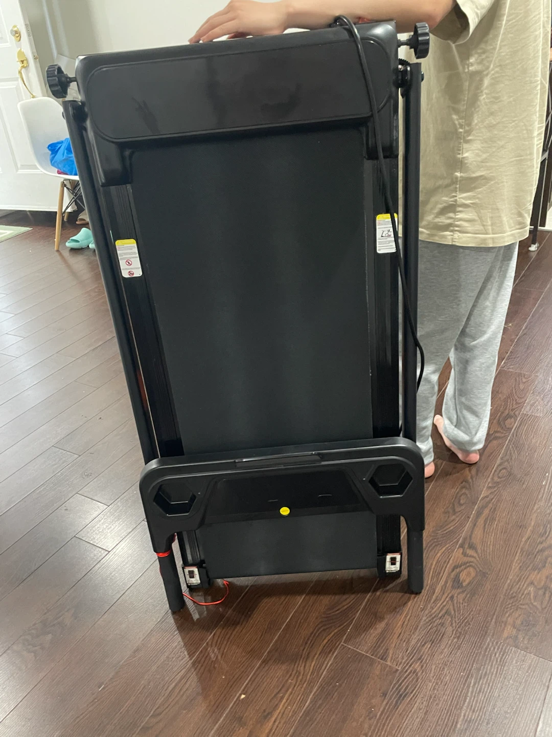 Folding Electric Treadmill with 16% Incline - photo 4