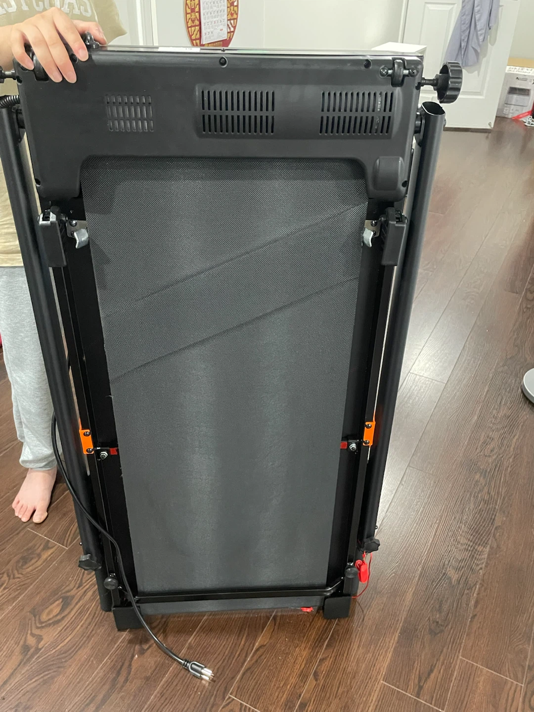 Folding Electric Treadmill with 16% Incline - photo 5