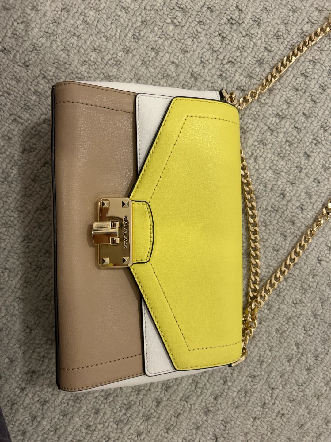 Michael Kors Colourblock Chain Shoulder Bag