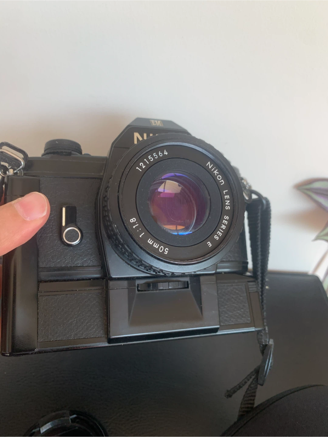 Nikon EM 35mm Film Camera with 50mm 1:1.8 Lens
