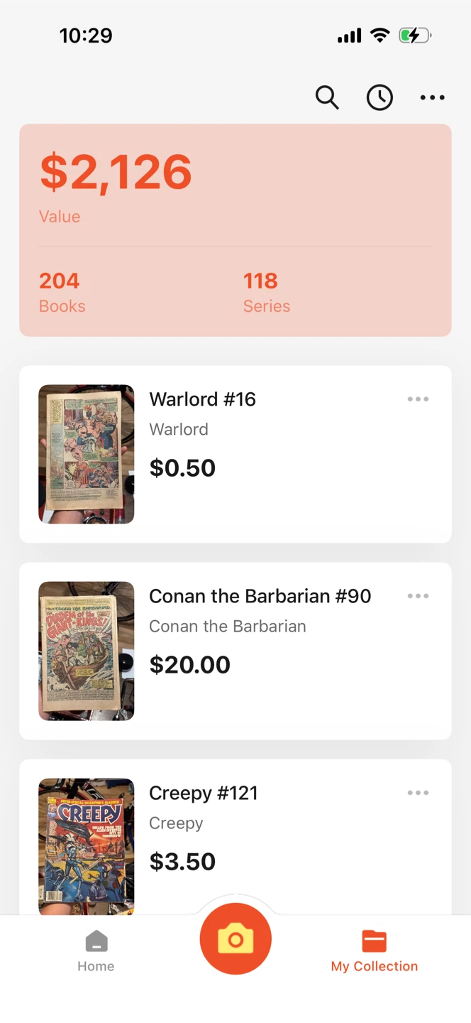 Comic Book collection (204 Comics）