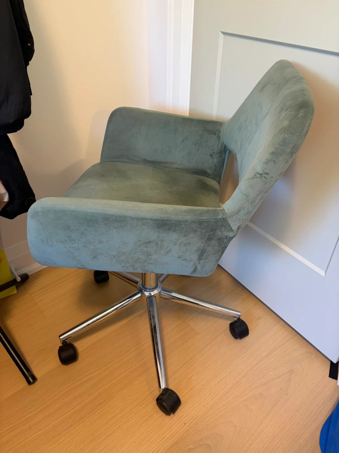Velvet Office Chair - photo 4