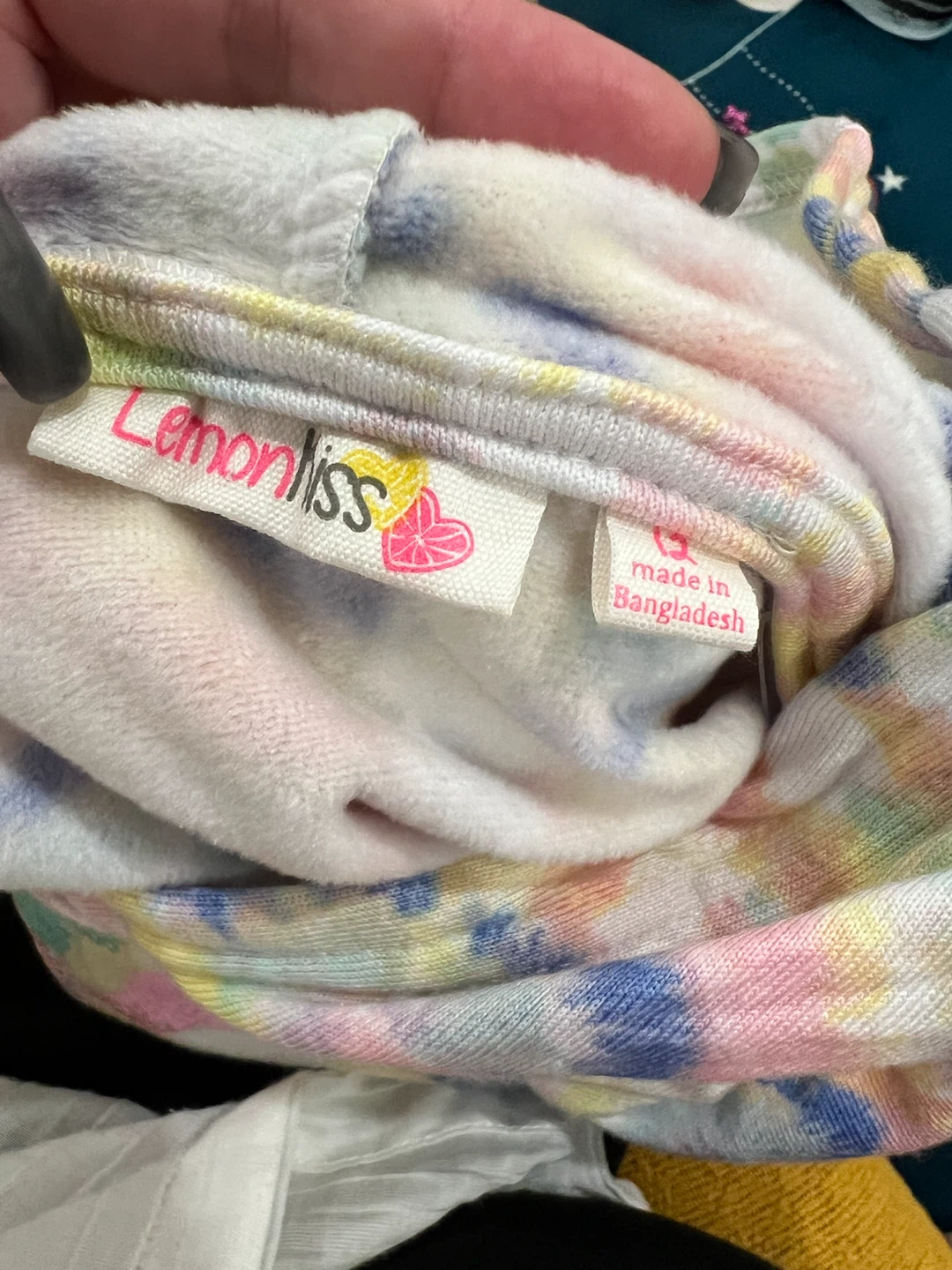 Lemonkiss Tie-Dye Hoodie and Shorts Set - photo 3