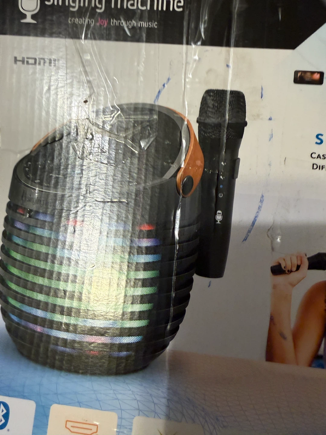 Singing Machine Singcast One Karaoke System w/ Microphone - photo 3