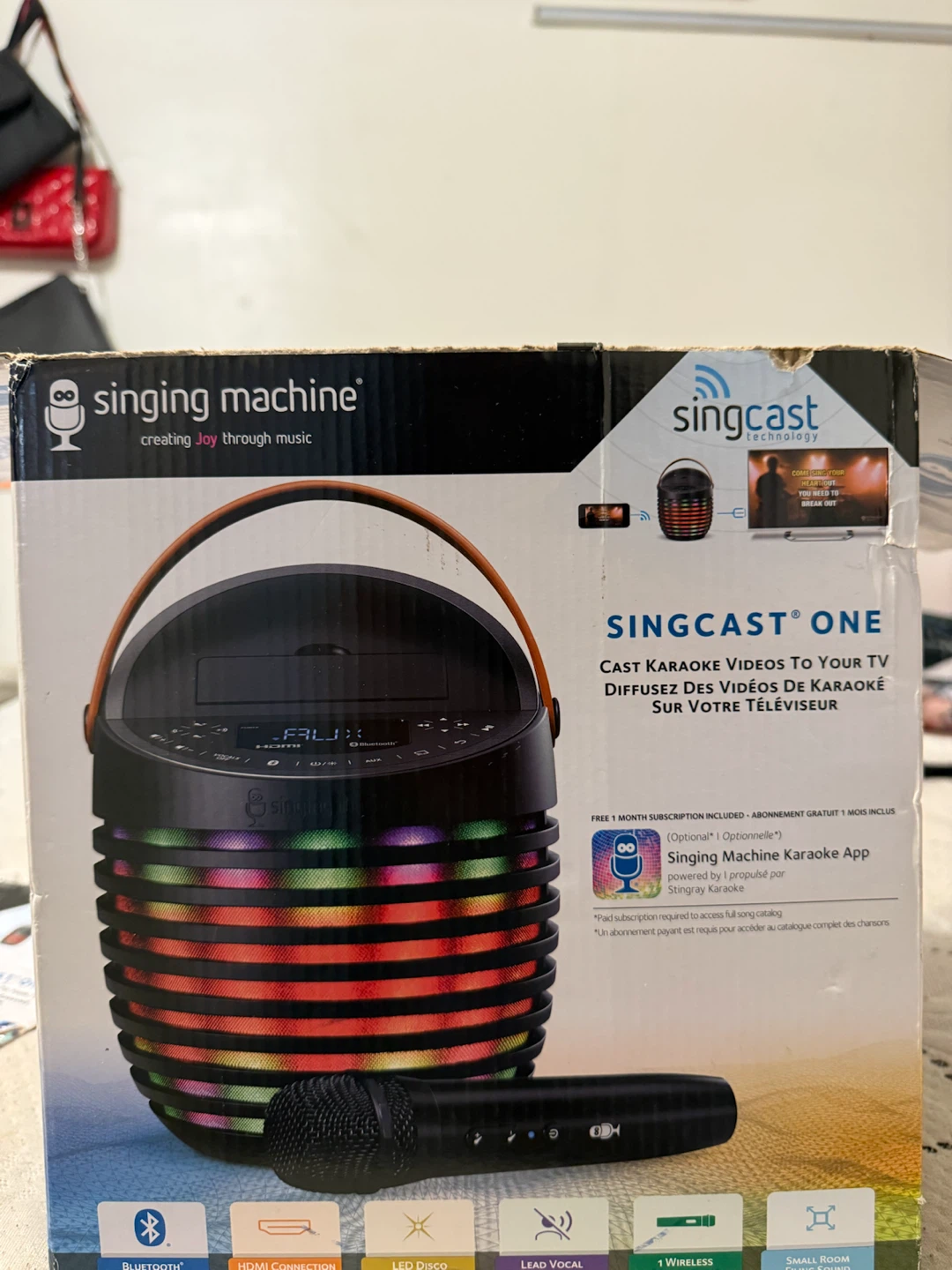 Singing Machine Singcast One Karaoke System w/ Microphone - photo 4