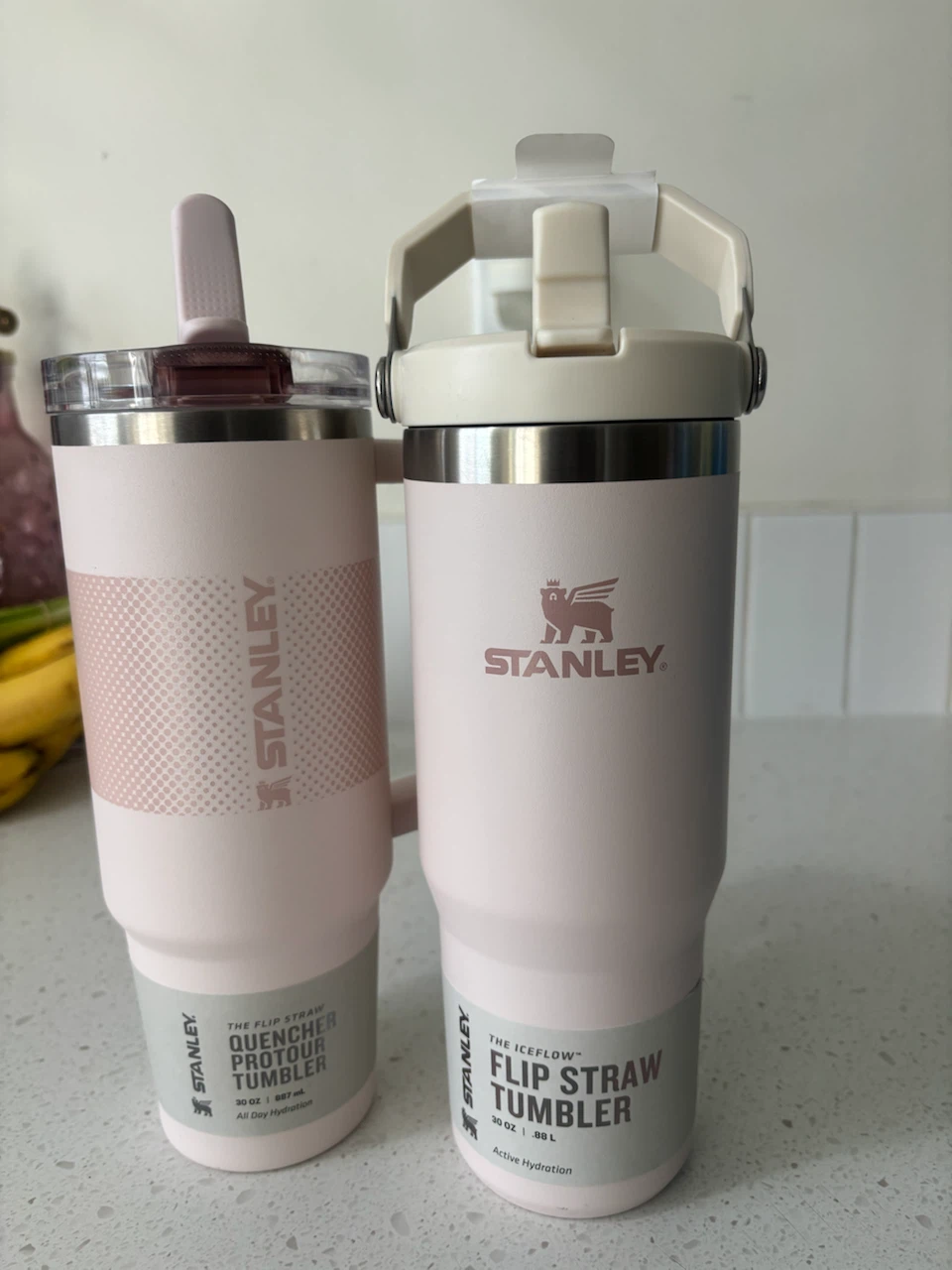 Stanley The IceFlow Flip Straw Tumbler & Quencher Tumbler - Pink - photo 2