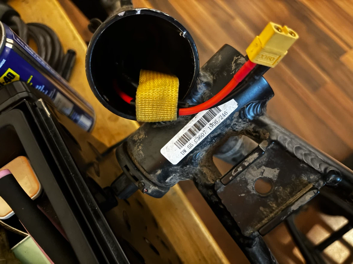 Velec e-bike frame w/ battery - photo 2