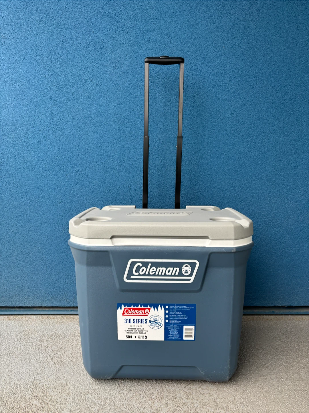 Coleman 316 Series 50QT Wheeled Cooler