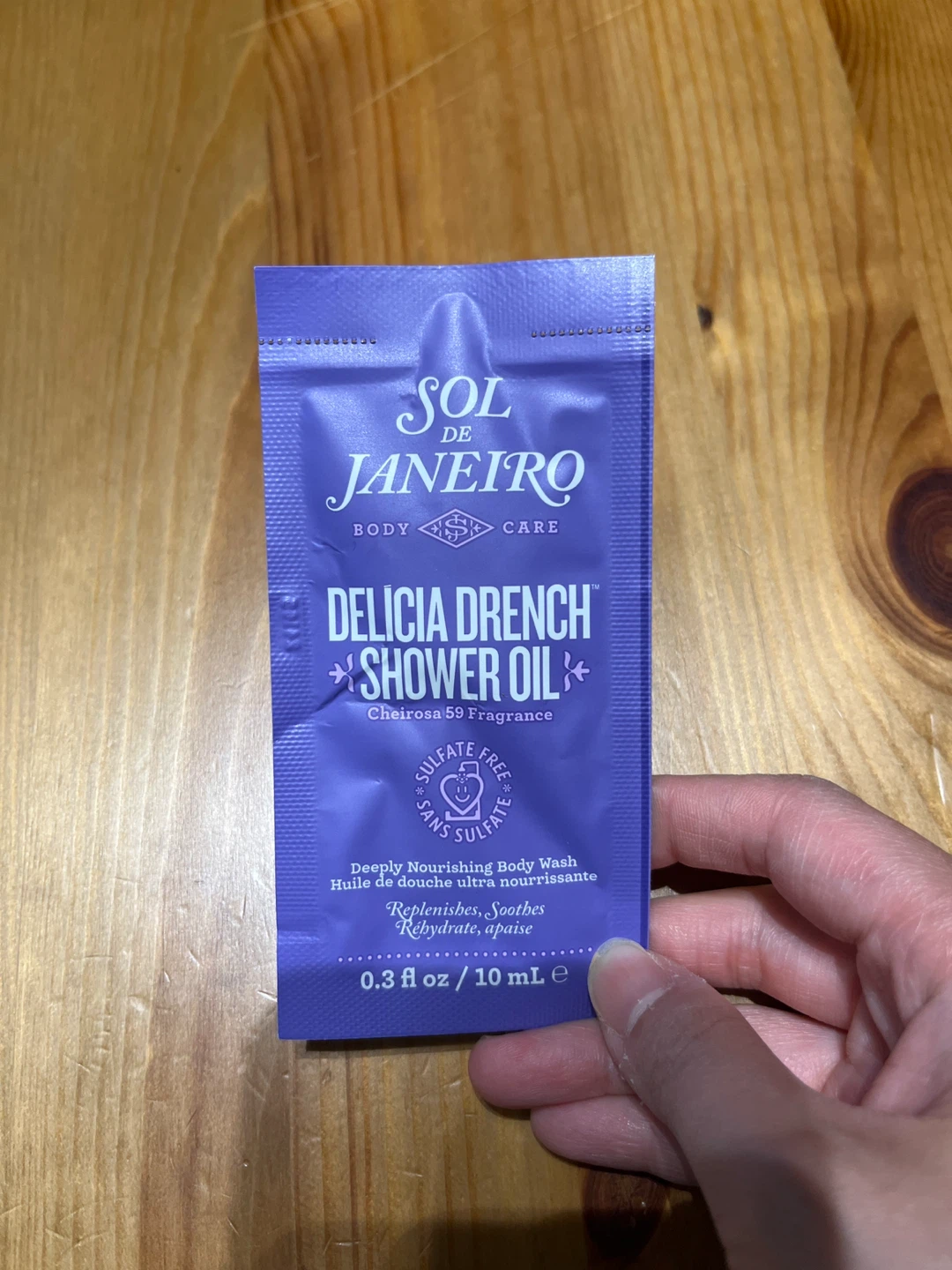Sol de Janeiro Delicia Drench Shower Oil Sample
