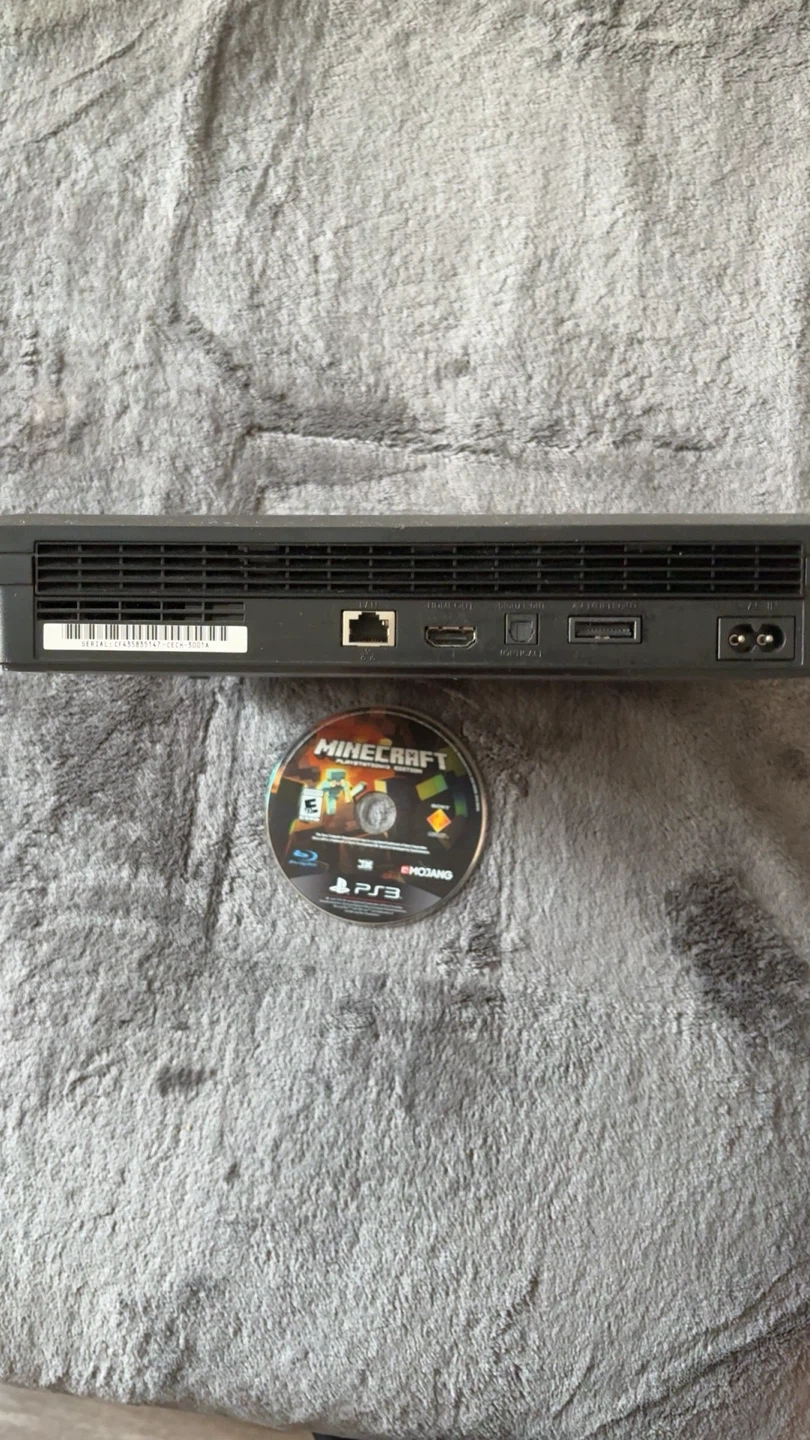 Sony PlayStation 3 slim Console with Minecraft Game - photo 4