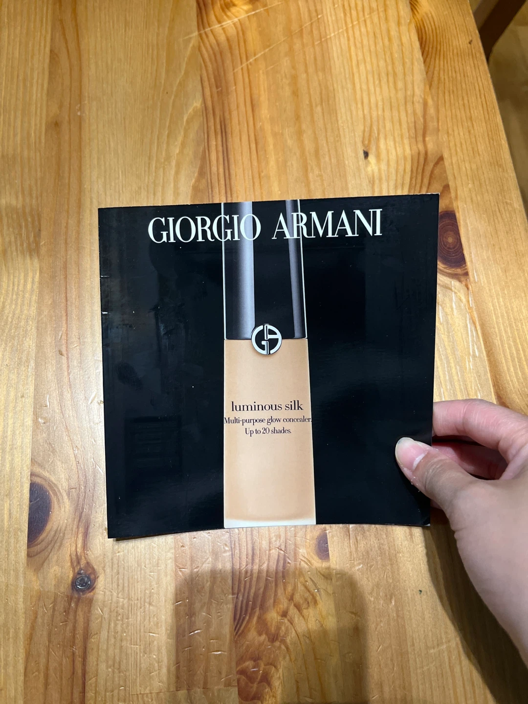 Giorgio Armani Luminous Silk Glow Concealer Samples