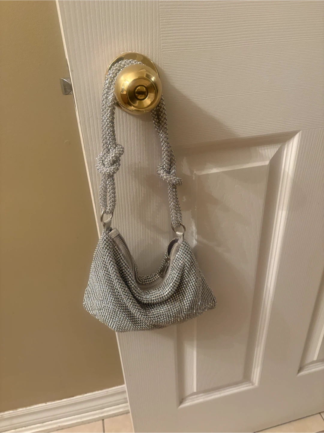 Sparkly Silver Shoulder Bag - photo 2