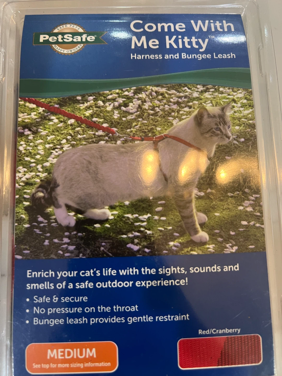 PetSafe Come With Me Kitty Harness and Bungee Leash - Medium - photo 4