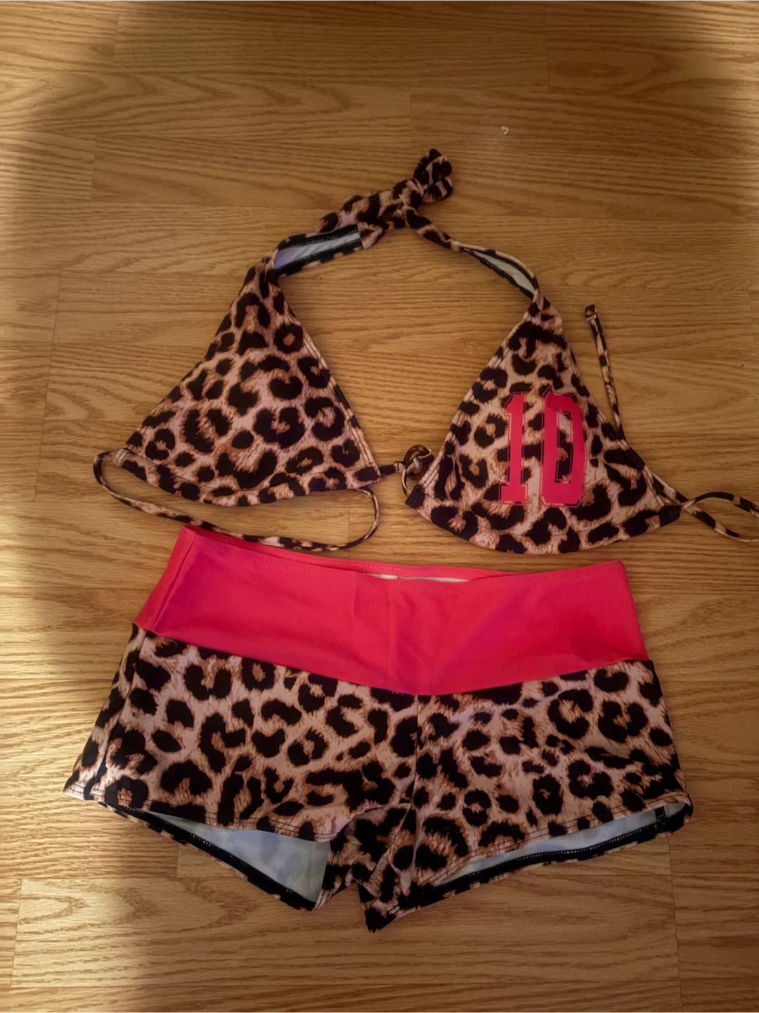 SHEIN Leopard Print Bikini Set