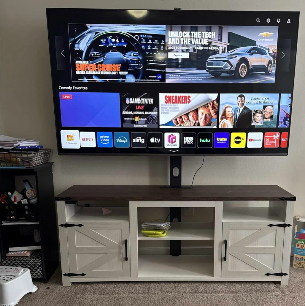 TV CONSOLE UNIT WITH LED LIGHTING - photo 3
