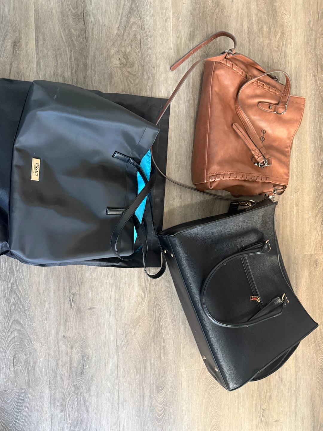 Three Purses: handbag/ laptop bag for sale