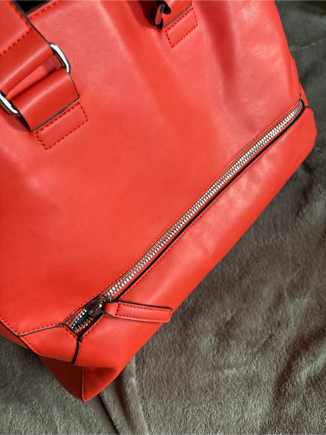 French Connection orange Tote Bag - photo 5