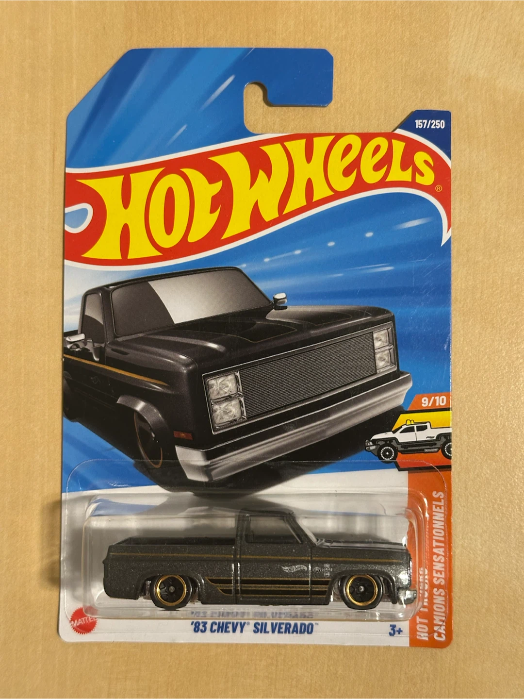 Hot Wheels '83 Chevy Silverado Diecast Toy Truck - photo 3
