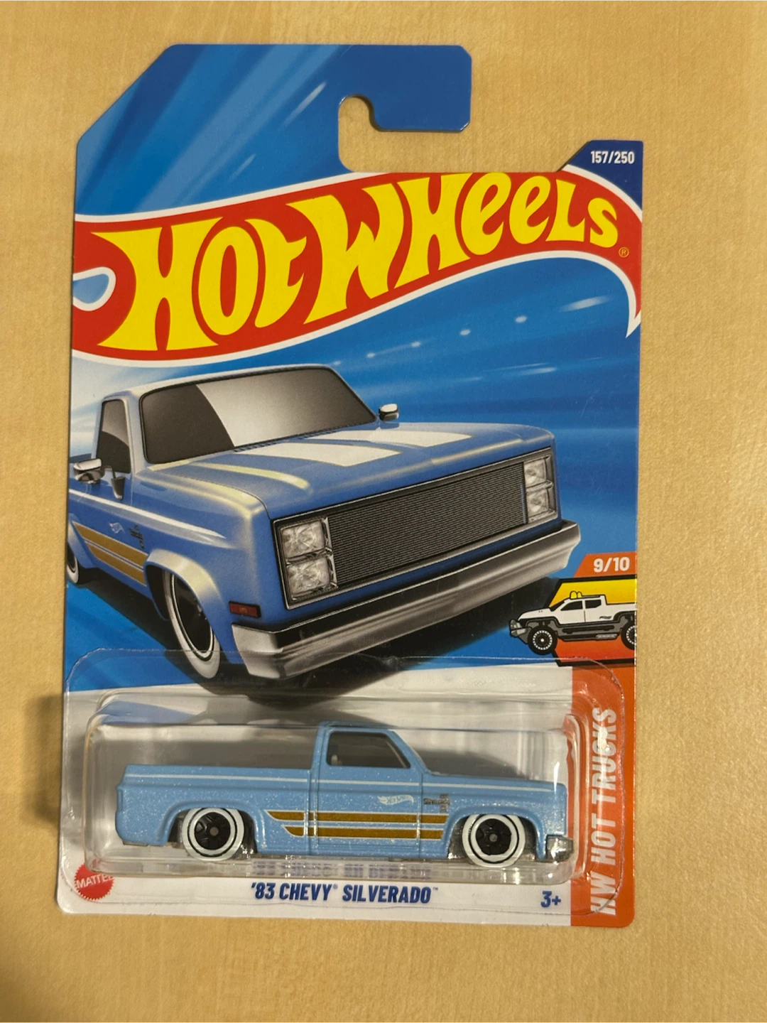 Hot Wheels '83 Chevy Silverado Diecast Toy Truck - photo 4
