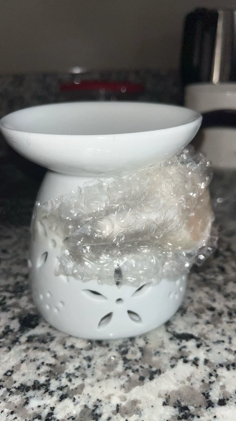 White Ceramic Oil/wax Burner - photo 2