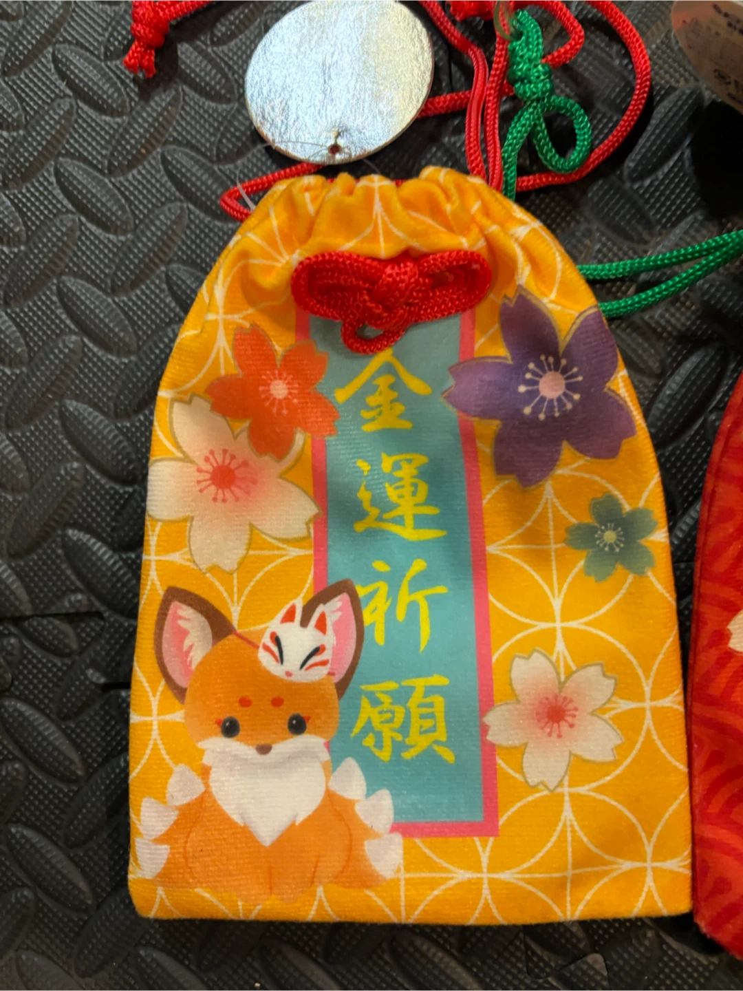 10 Unique Party loot gift bags drawstring Japanese lucky charms - photo 2