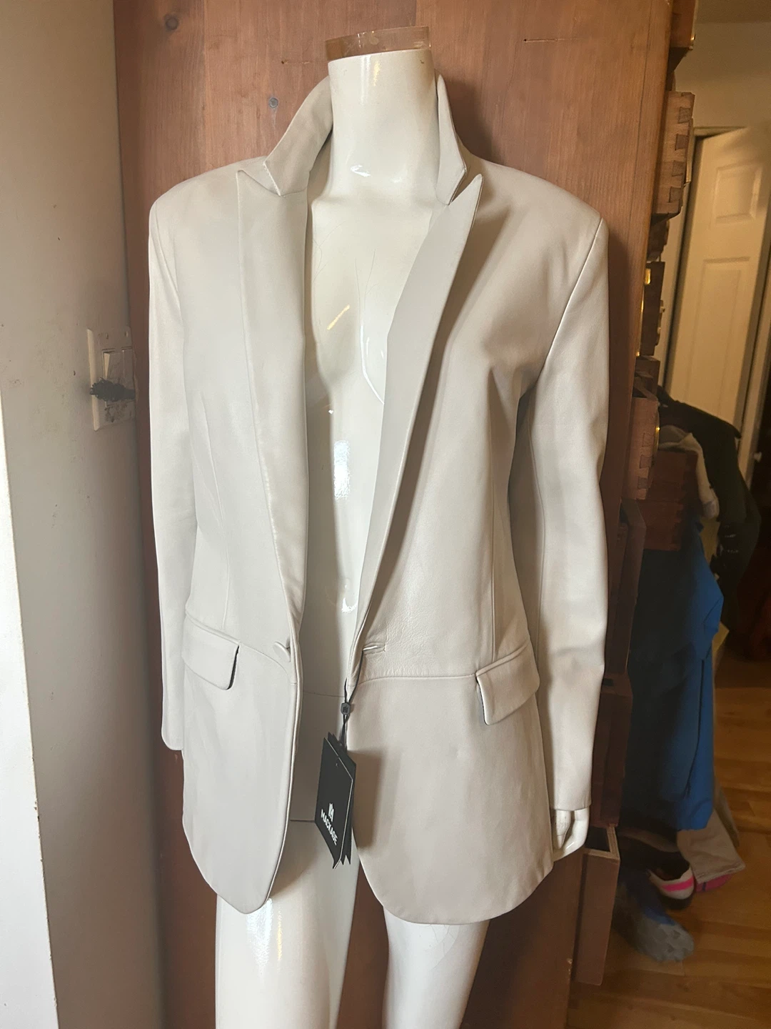 Mackage Leather Blazer