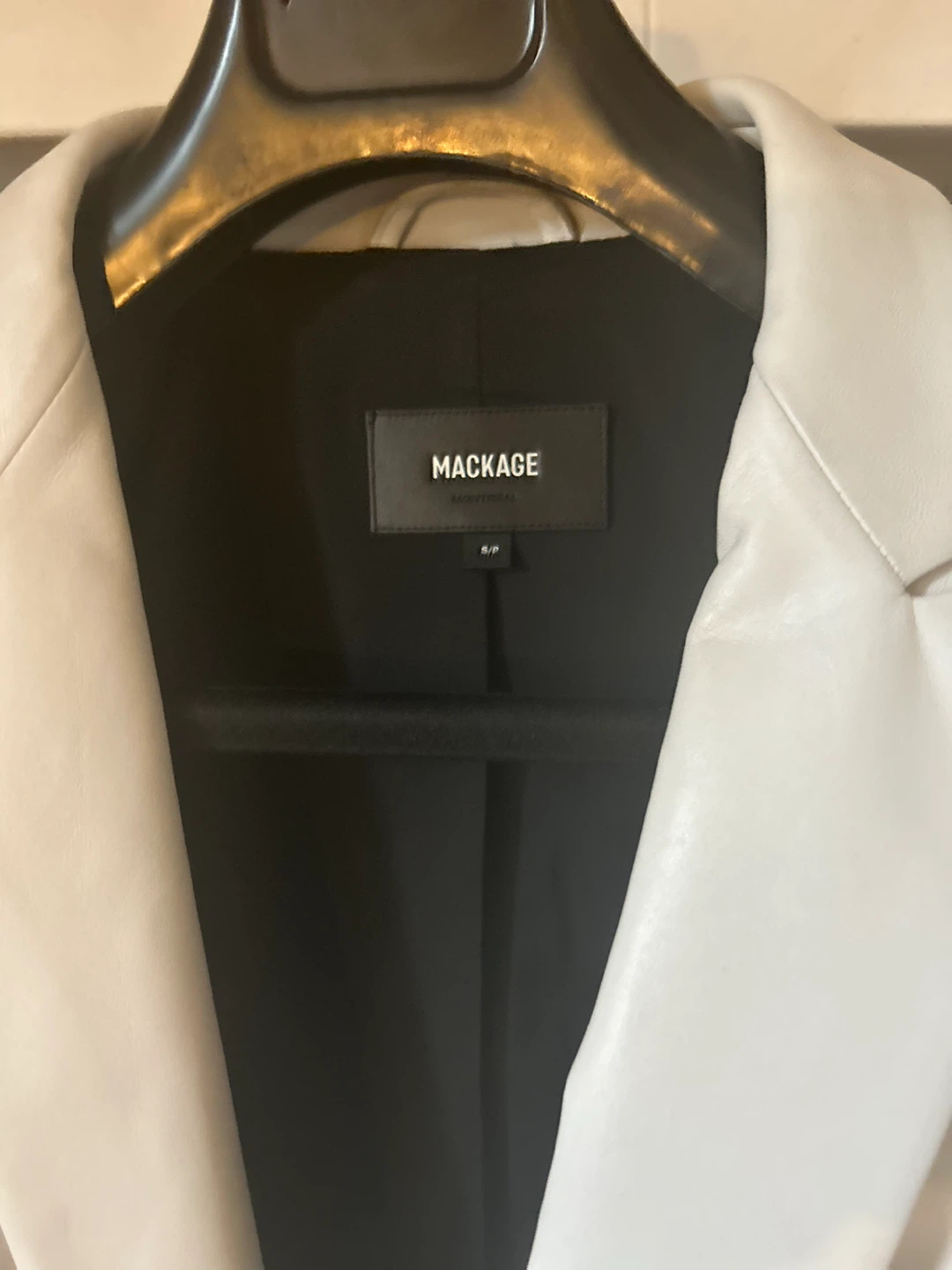 Mackage Leather Blazer - photo 3