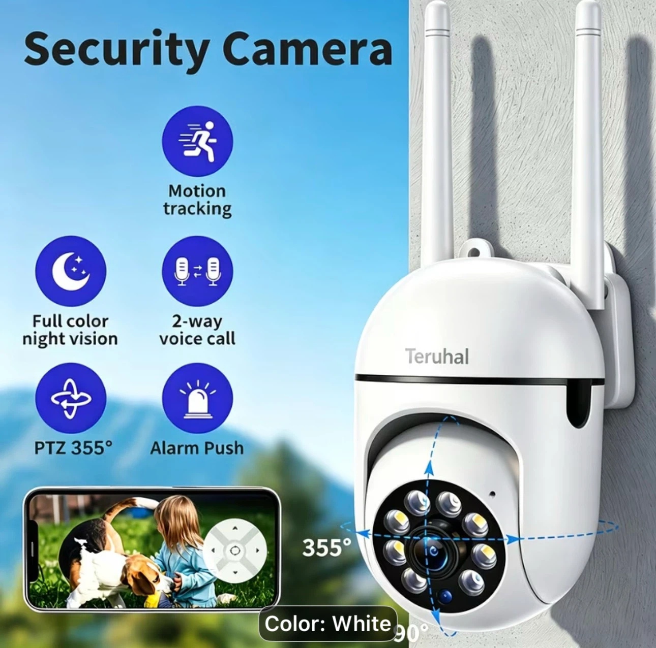 FHD Wireless WIFI Full HD Smart Security Camera