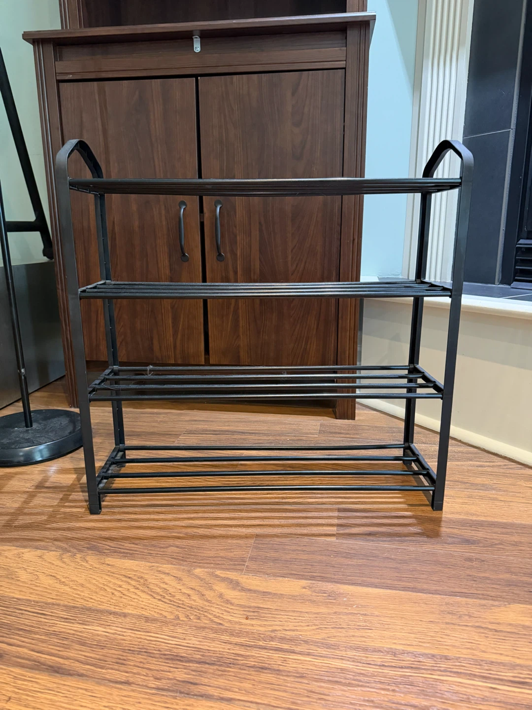 3-Tier Metal Shoe Rack - photo 2