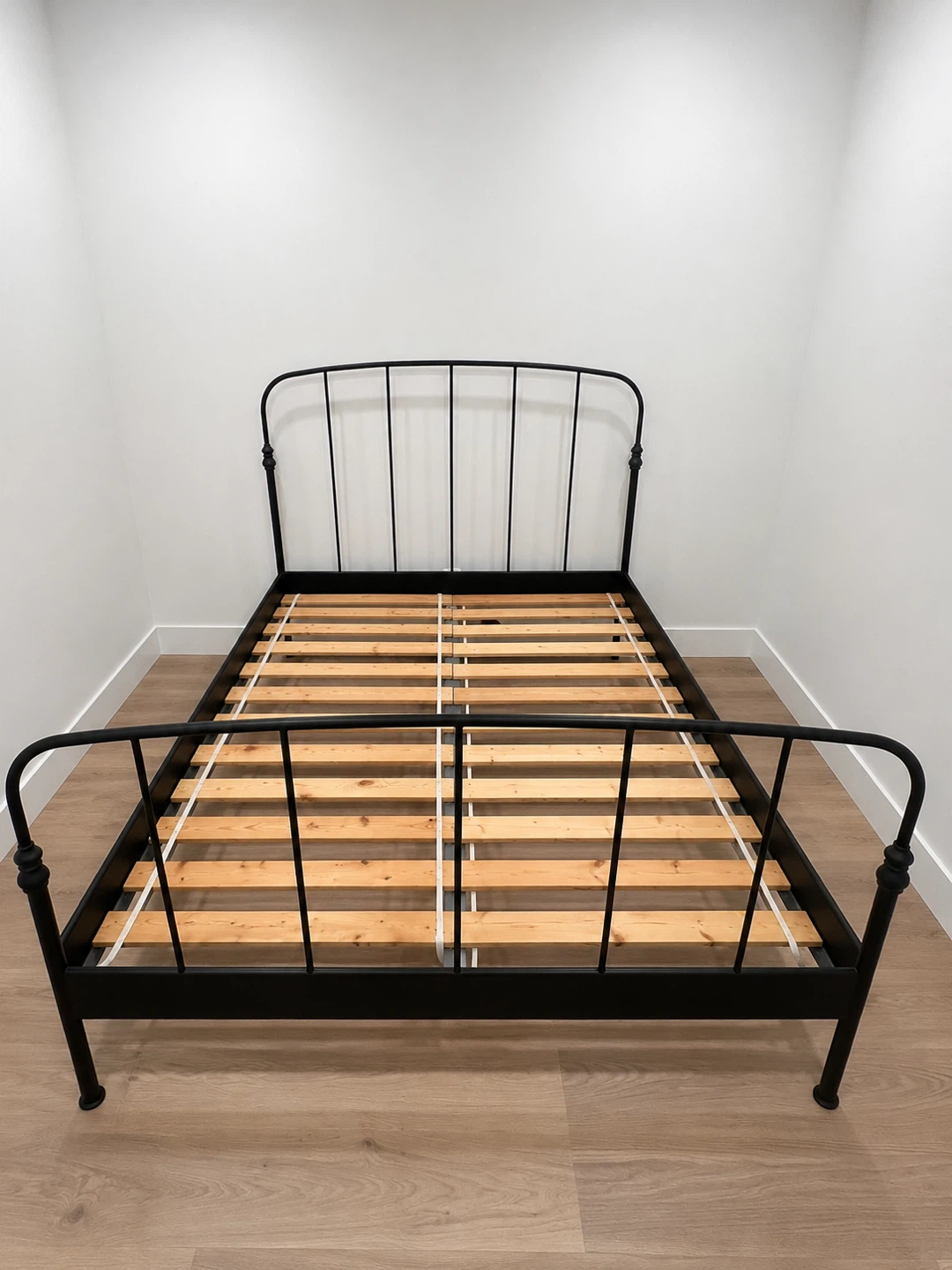 IKEA Lillesand Queen Bed Frame & Wooden Slats