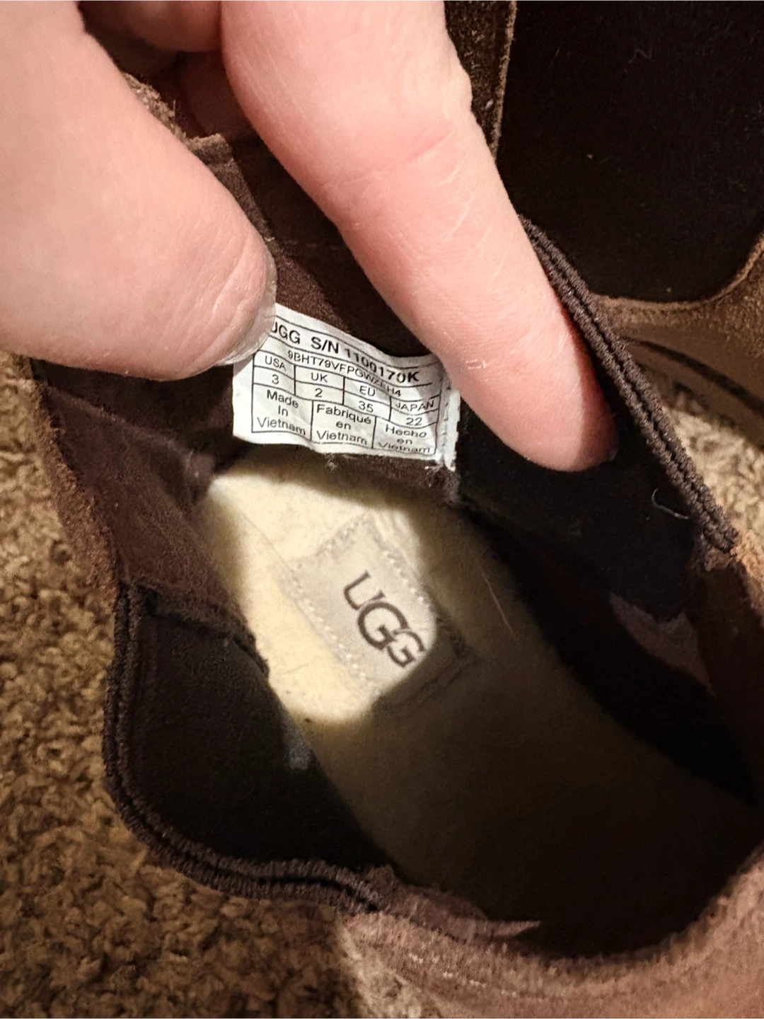 Ugg Youth's Brown Suede Chelsea Boots - photo 2