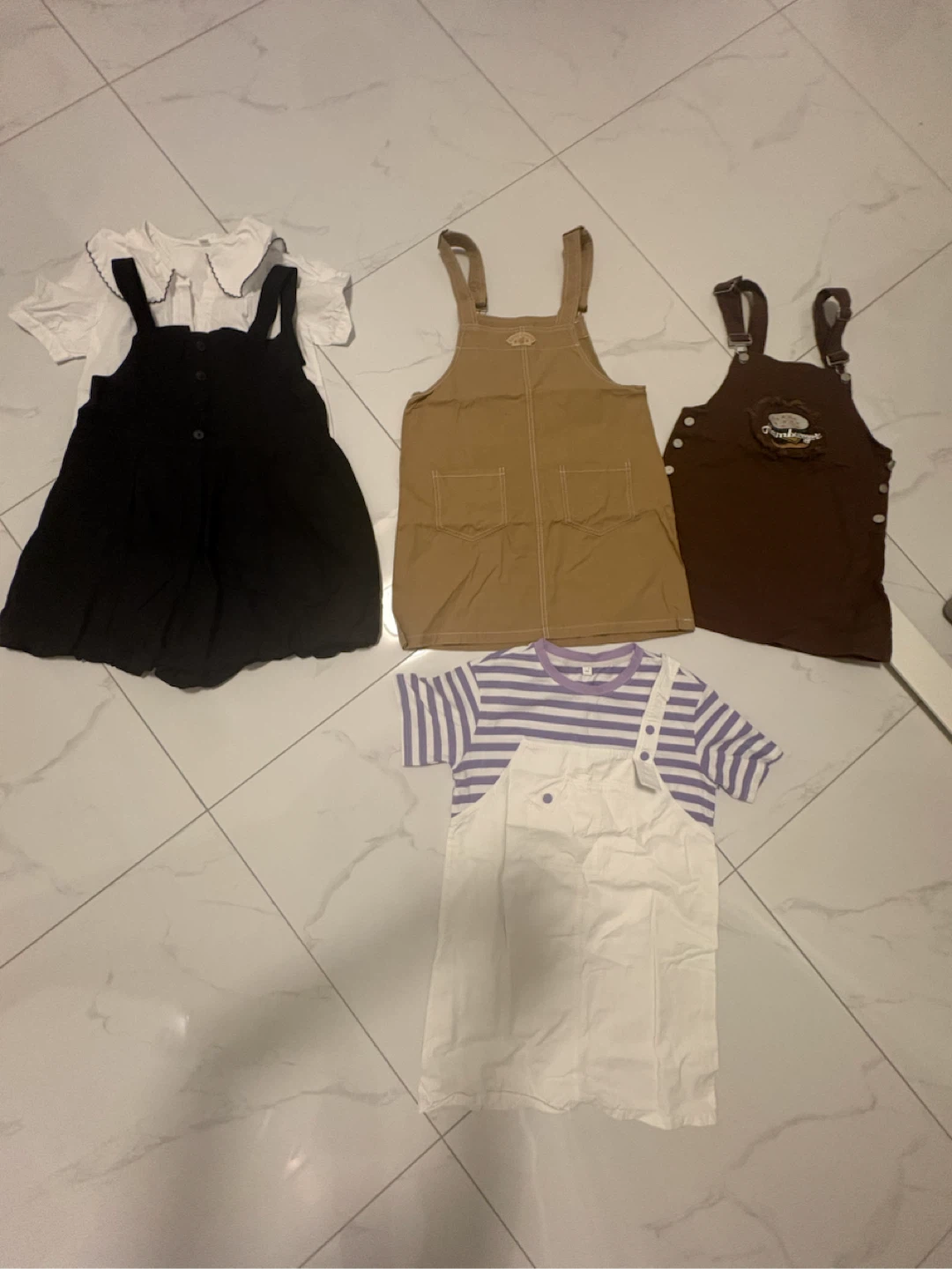Overalls and Dresses Bundle